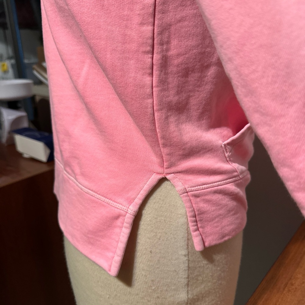 Vineyard Vines Girls Teen Hoodie L Sweatshirt Pink Cotton Blend Size L(14) - Picture 6 of 7